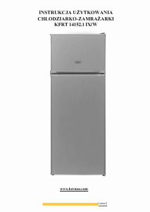 Manual Kernau KFRT 14152.1 IX Fridge-Freezer