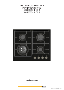 Manual Kernau KGH 6434 T CI B Hob