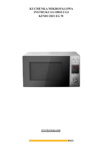 Manual Kernau KFMO 2021 EG W Microwave