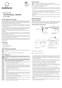 Manual Renkforce LM-101LD Smoke Detector