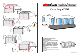 Handleiding Reimo Casa Royal 390 Voortent