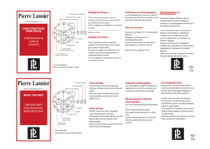 Manual Pierre Lannier 511 Movement
