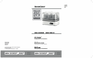 Handleiding SilverCrest IAN 353037 Eierkoker