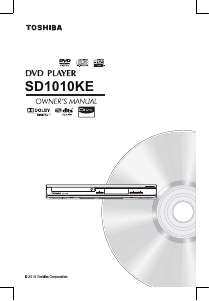 Manual Toshiba SD1010KE DVD Player