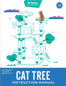 Manual Frisco 101813 Cat Tree