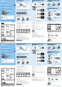 Bedienungsanleitung Sony Cyber-shot DSC-W5 Digitalkamera