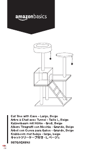 Manuale AmazonBasics B07G3QX6N2 Tiragraffi