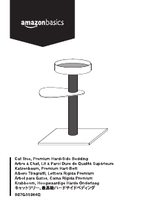 Manual AmazonBasics B07G3S984Q Cat Tree