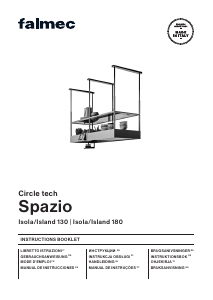 Käyttöohje Falmec Spazio 130 Liesituuletin
