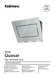 Руководство Falmec Quasar Green Tech Кухонная вытяжка
