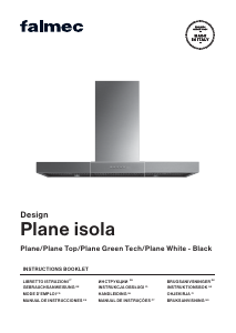 Manual Falmec Plane Isola Cooker Hood