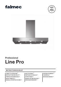 Manual de uso Falmec Line Pro Campana extractora