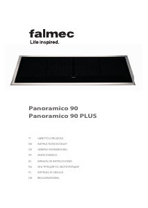 Instrukcja Falmec Panoramico 90 PLUS Płyta do zabudowy