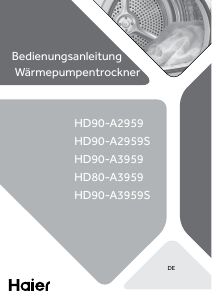 Bedienungsanleitung Haier HD90-A3959 Trockner