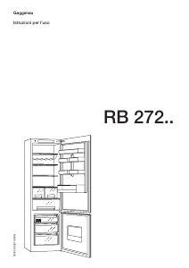 Bedienungsanleitung Gaggenau RB272353S Kühl-gefrierkombination