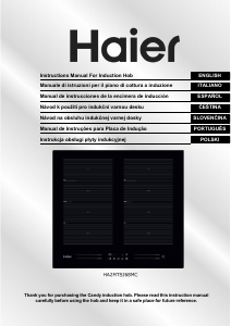 Manual Haier HA2MTSJ68MC Hob