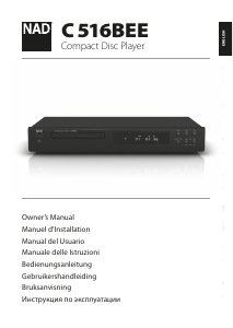 Manual NAD C 516BEE CD Player