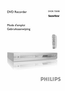 Mode d’emploi Philips DVDR730 Lecteur DVD