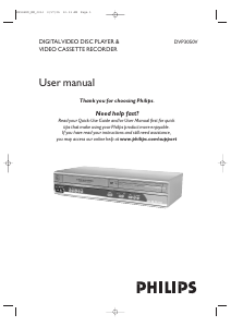 Manual Philips DVP3050V DVD Player