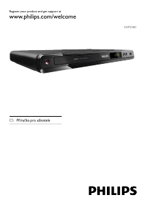 Manuál Philips DVP3580 Přehrávač DVD