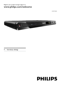 Instrukcja Philips DVP3580 Odtwarzacz DVD
