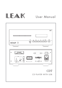 Manual LEAK CDT CD Player