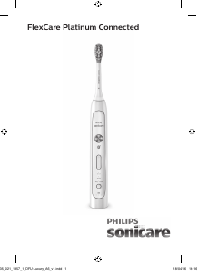 Manuale Philips HX9110 Sonicare FlexCare Platinum Spazzolino elettrico