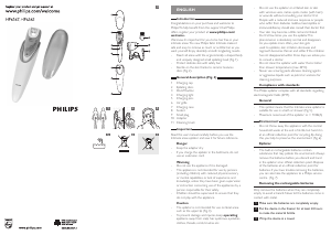 Bedienungsanleitung Philips HP6565 Satinelle Epilierer