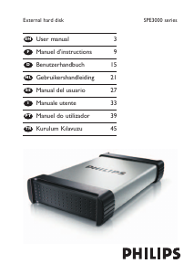 Manuale Philips SPE3050CC Hard-disk