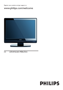 Manuál Philips 26PFL5403D LCD televize