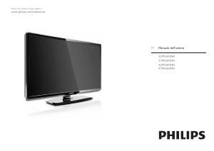 Manuale Philips 37PFL8404H LED televisore