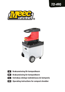 Instrukcja Meec Tools 721-490 Rozdrabniacz