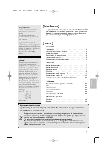 Manual de uso Philips 42PF7320 Televisor de plasma