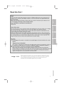 Manual Philips 42PF9967D Plasma Television