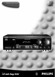 Bruksanvisning Philips FR740 Receiver