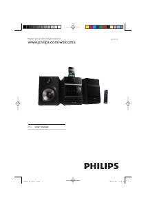 Manual Philips DCM377 Stereo-set