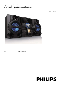 Manual Philips FWM200D Stereo-set