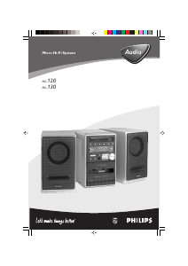 Manual Philips MC-V320 Aparelho de som