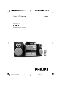 Manual Philips MC145 Stereo-set