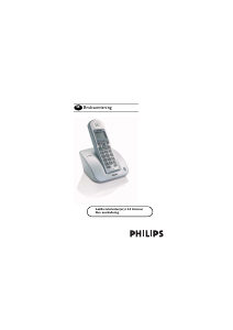 Bruksanvisning Philips CD1303S Trådlös telefon