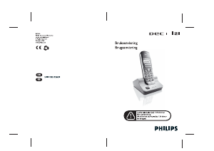 Brugsanvisning Philips DECT1212S Trådløs telefon