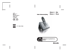 Handleiding Philips DECT2113S Draadloze telefoon