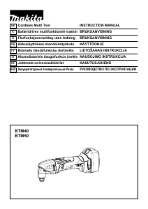 Käyttöohje Makita BTM40RFE Monitoimityökalu