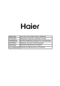 Manuale Haier HATS9DS2XWIFI Cappa da cucina