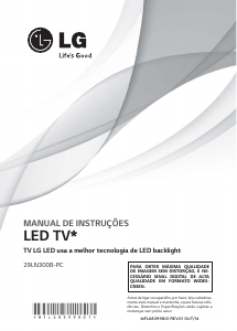 Manual LG 29LN300B-PC Televisor LED