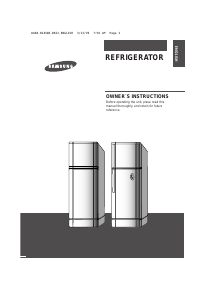 Manual Samsung RT21MGSW Fridge-Freezer