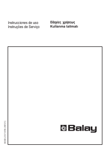 Manual de uso Balay 3FCB1610 Refrigerador