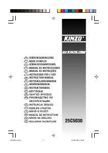 Bedienungsanleitung Kinzo 25C5030 Multifunktionswerkzeug