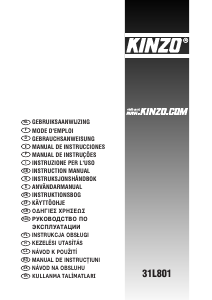 Manuál Kinzo 31L801 Generátor