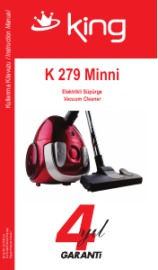 Manual King K 279 Minno Vacuum Cleaner